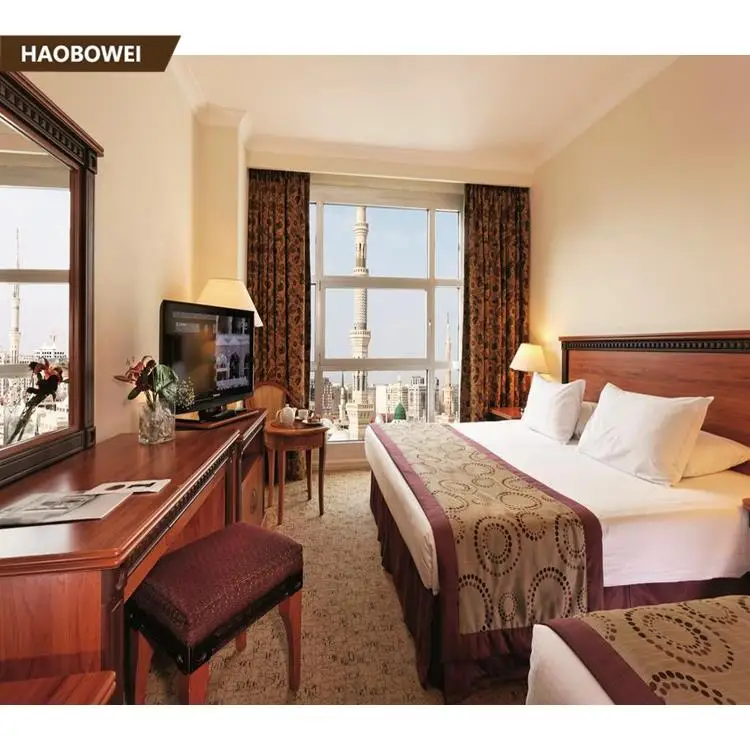 Новая модель гостиничной мебели для спальни Ramada