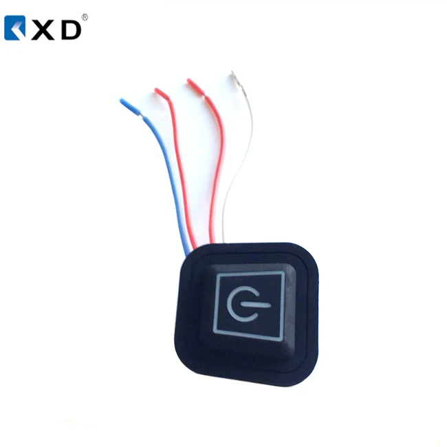 Temperature Control Switch on Heating Clothing Battery Jackets and Gloves