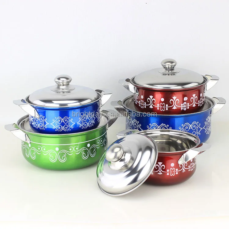 Gran oferta de India y Nigeria, juegos de utensilios de cocina de