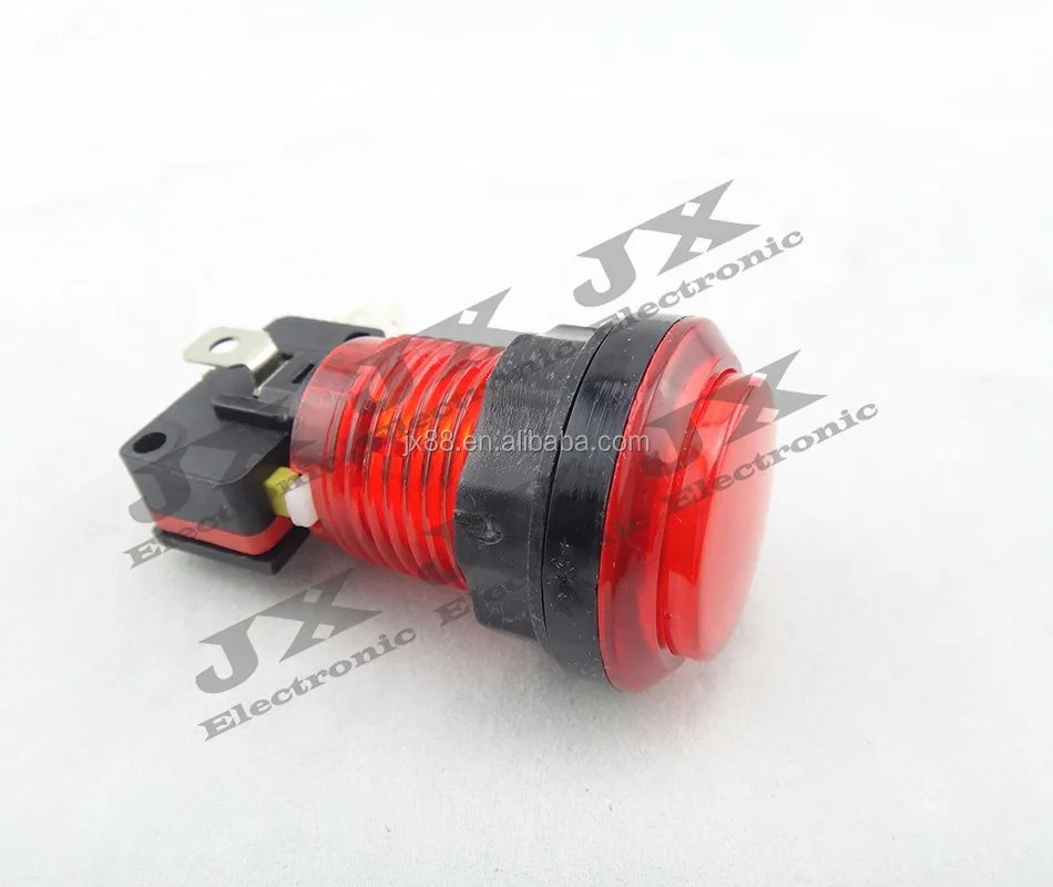 All Size Arcade Push Led Buttons Momentary Game Machine