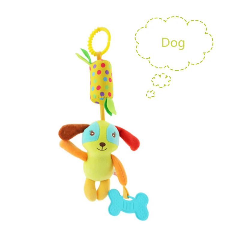 SKKBaby Мягкая безопасность детский прорезыватель погремушка коляска подвесная плюшевая игрушка K015