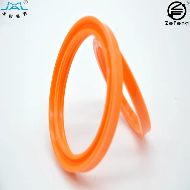 Yellow Color H605 Hydraulic Piston Rod Seal for Hallite