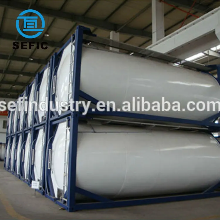 Контейнер для контейнера SEFIC 20 футов 20,8 м3 GB150/ASME T75