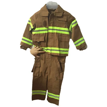 new arrive Christmas Party role play kids costume kids firemans costume suit firefighter suit