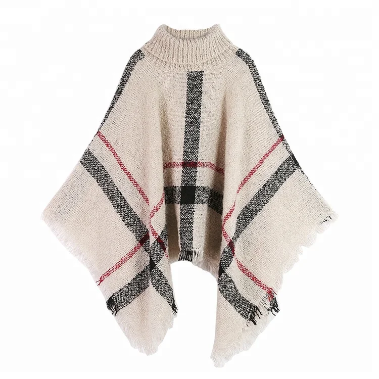 Stile coreano lavorato a maglia lungo con frange che copre scialle