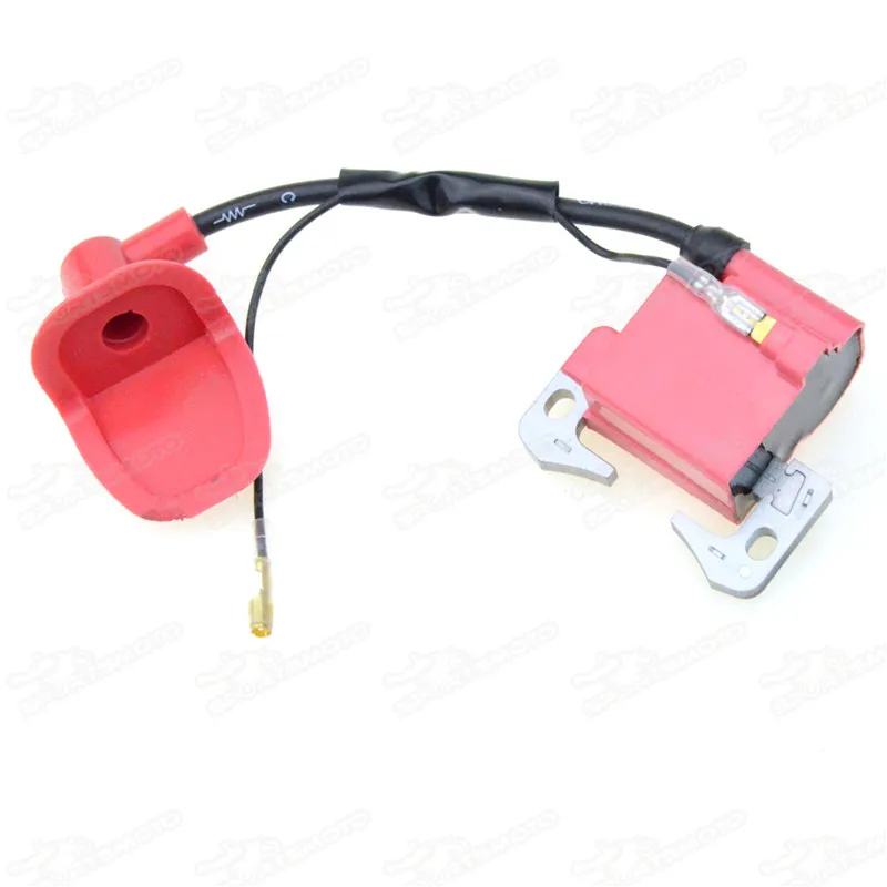 Performance Red Ignition Coil Spark Plug Wire for 43cc 47cc