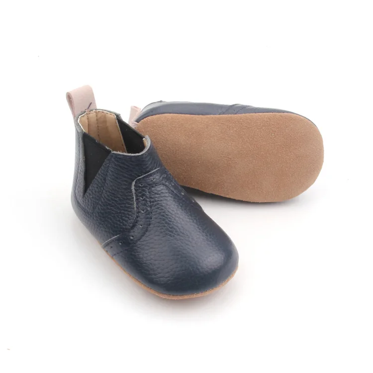 Оптовая продажа обуви BEIBEINOYA, детские кожаные ботильоны с мягкой подошвой
