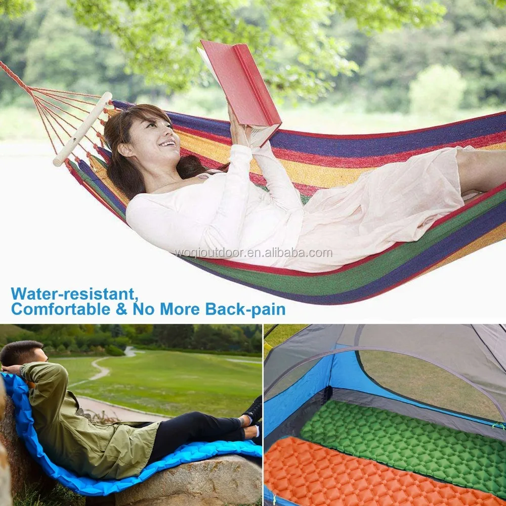 Woqi Camping Outdoor Air Sleeping Pad,Inflatable Ultra Light