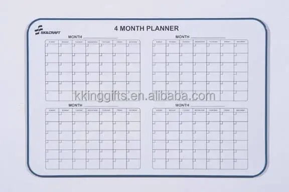 Лидер продаж, многоразовый Магнитный ластик, календарь, Ежемесячный план, магнит на холодильник, магнитный календарь на холодильник, набор