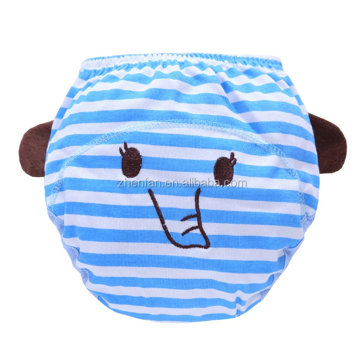 2024 New Design Animal Pattern 3 Layers Waterproof 100%cotton Baby Diaper