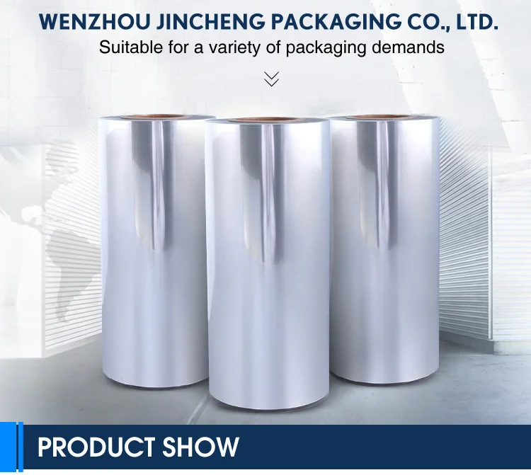 High Gloss Transparent Green Transparent Pet Composite Plastics Film Roll Green Bopet Film Buy