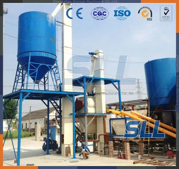 Автоматическая гидратированная линия по производству Лайма/завод, ленточный смеситель порошка, машина для смешивания шпатлевки