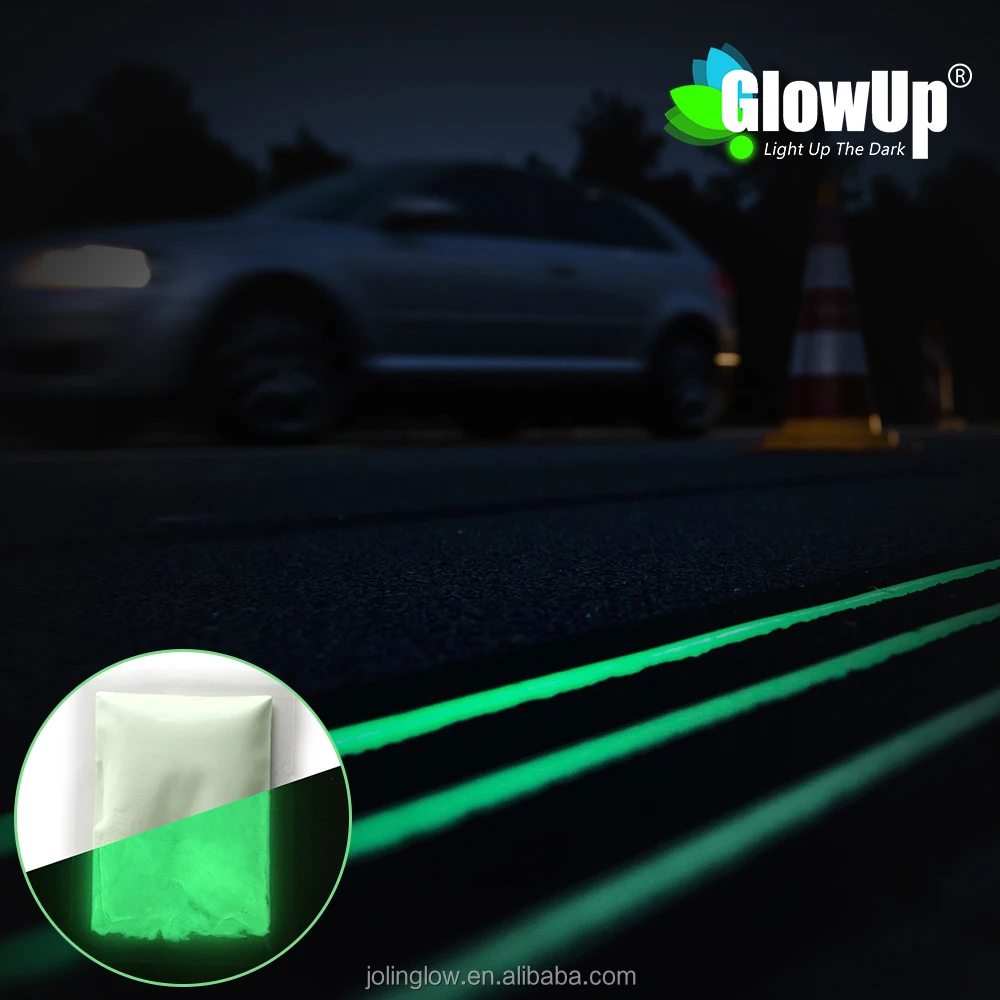 Светящийся в темноте Пигмент/Фотолюминесцентные пигменты для дорожной маркировки красок