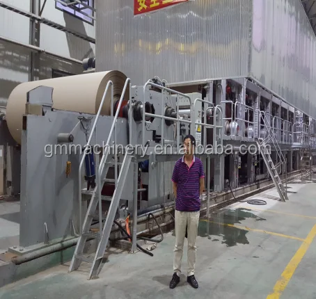 Pulp Production Line of Wheat Straw to Make Kraft Liner Board From Integrated Pulp and Paper Mill Supplier