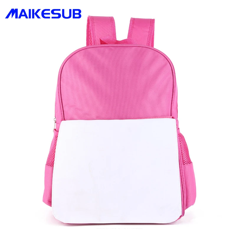 Sublimation Blank Small Backpack Bag Heat Press printing Pink Rucksack x 5 