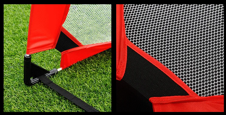 product portable mini foldable pop up soccer goals outdoor kids football pitch training net-8