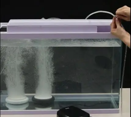 Hygger Spruzzo D'aria Per Acquario, Molto Silenzioso, Pietra Ad Aria Adatta Per Laghetti, Serbatoi Di Pesce E Acquari, Ideale Per Pompa Ad Aria Acquario - Foto 6