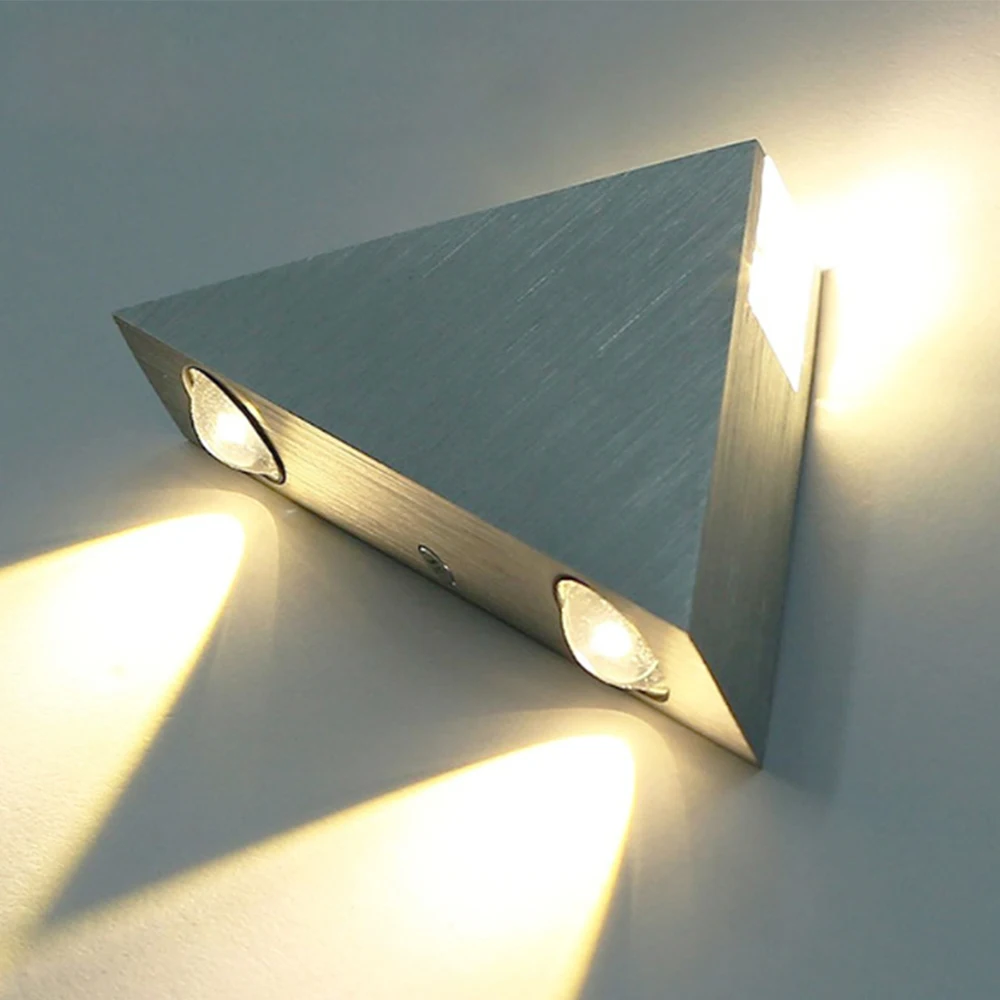ac85-265v 节能灯 - buy modern wall lamp,triangle wall lamp,home