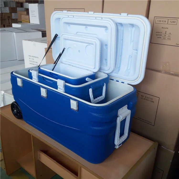 10L 30L 100L 3PCS/Set Camping Picnic Food Carry Freezer Drinks Meat Fishes Cold Storage Ice Cooler Boxes