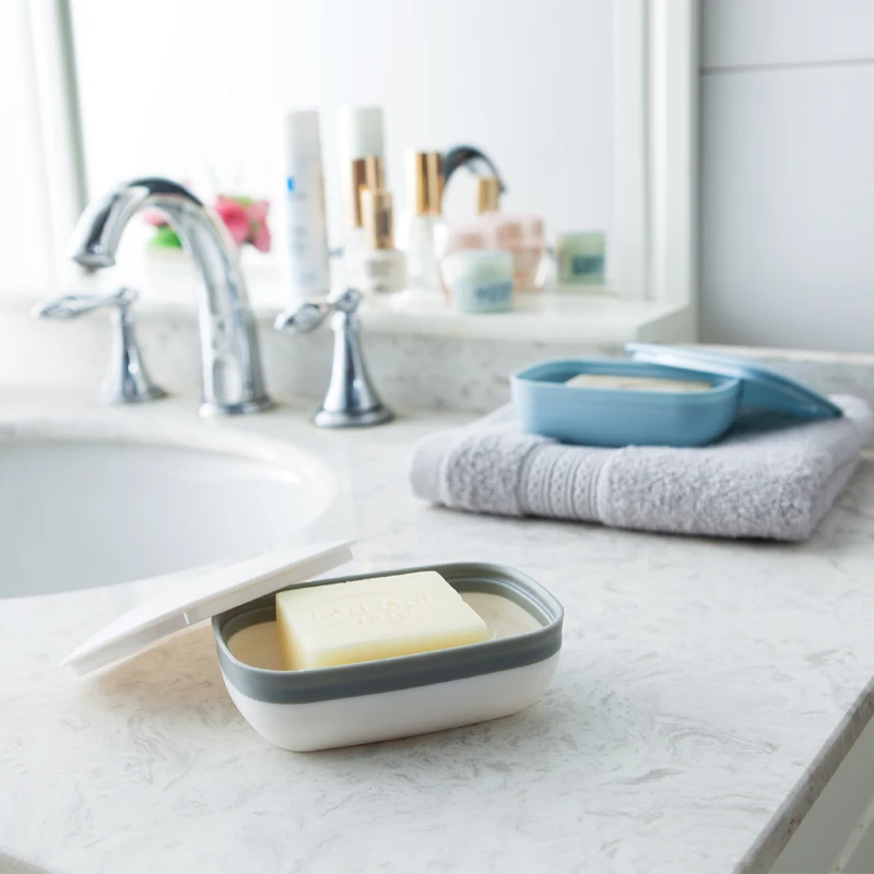 Пластиковый герметичный чехол для мыла для путешествий