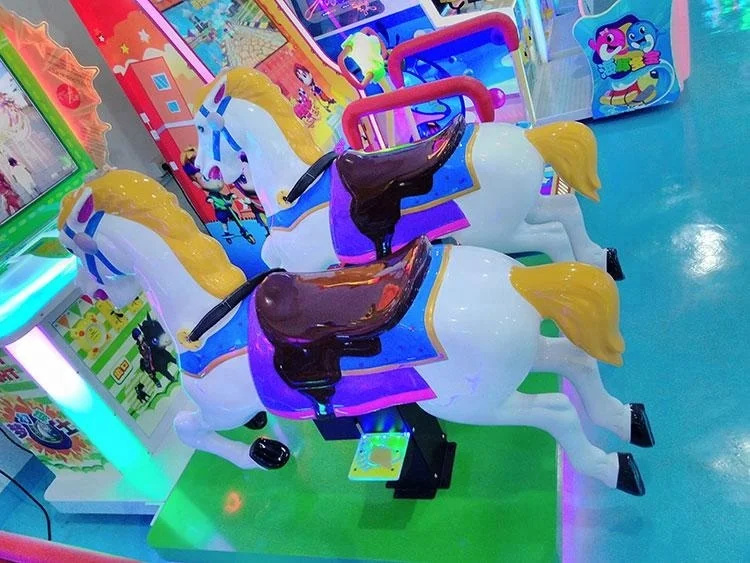 Chenshou Arcade Machine Horse Simulator Coin Operated Kiddie Rides for Sale