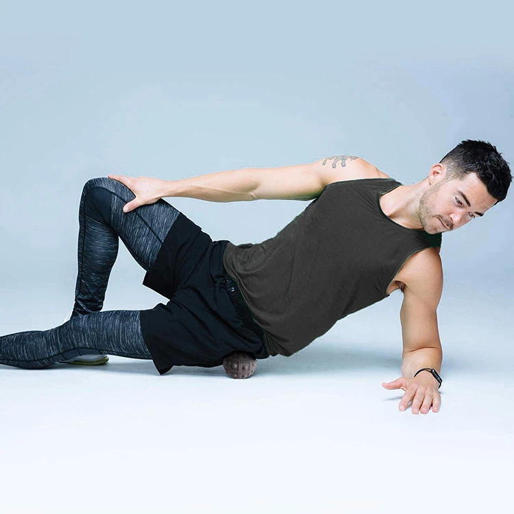 Мягкий резиновый Вибрационный мяч для упражнений рук и йоги массажный