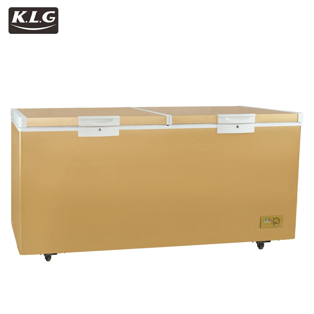 Big Capacity Open Top Refrigerator Double Door lg Chest Freezer