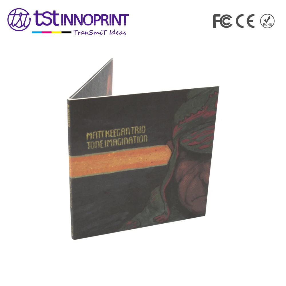 Custom CD Sleeve Printing with CD Disk