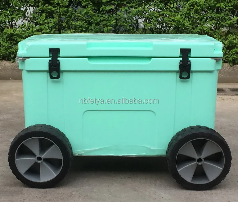 High End Coolers Keep Ice for Days with Roto Molding