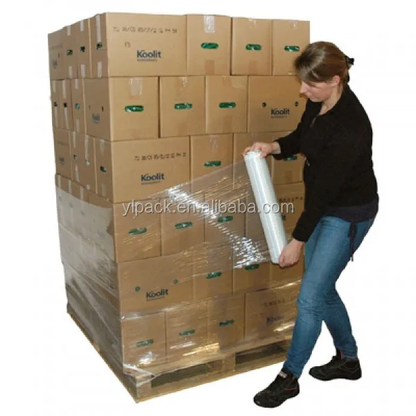 18 in x 1500 ft Plastic Pallet Stretch Wrap Film