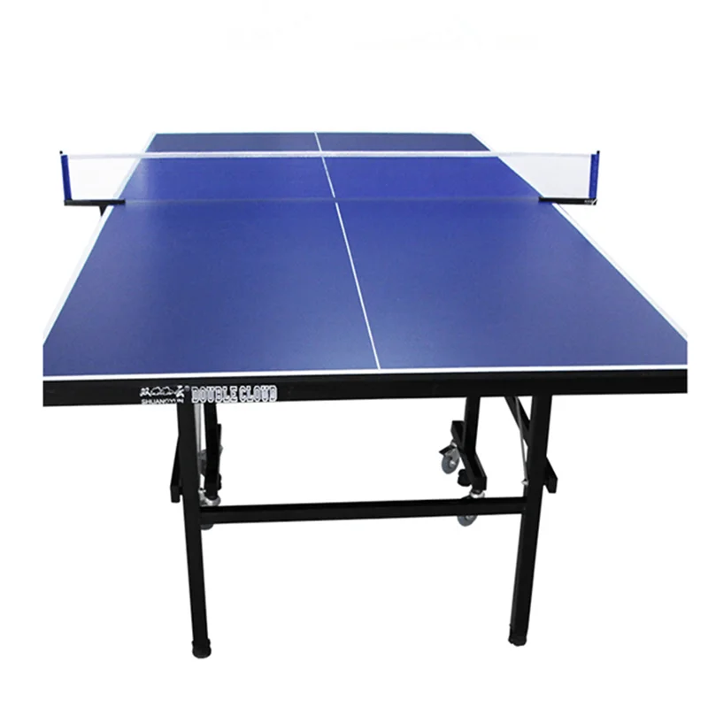 
Дешевая цена, стол для пинг-понга из МДФ 15 мм, складной комнатный стол для настольного тенниса для тренировок 