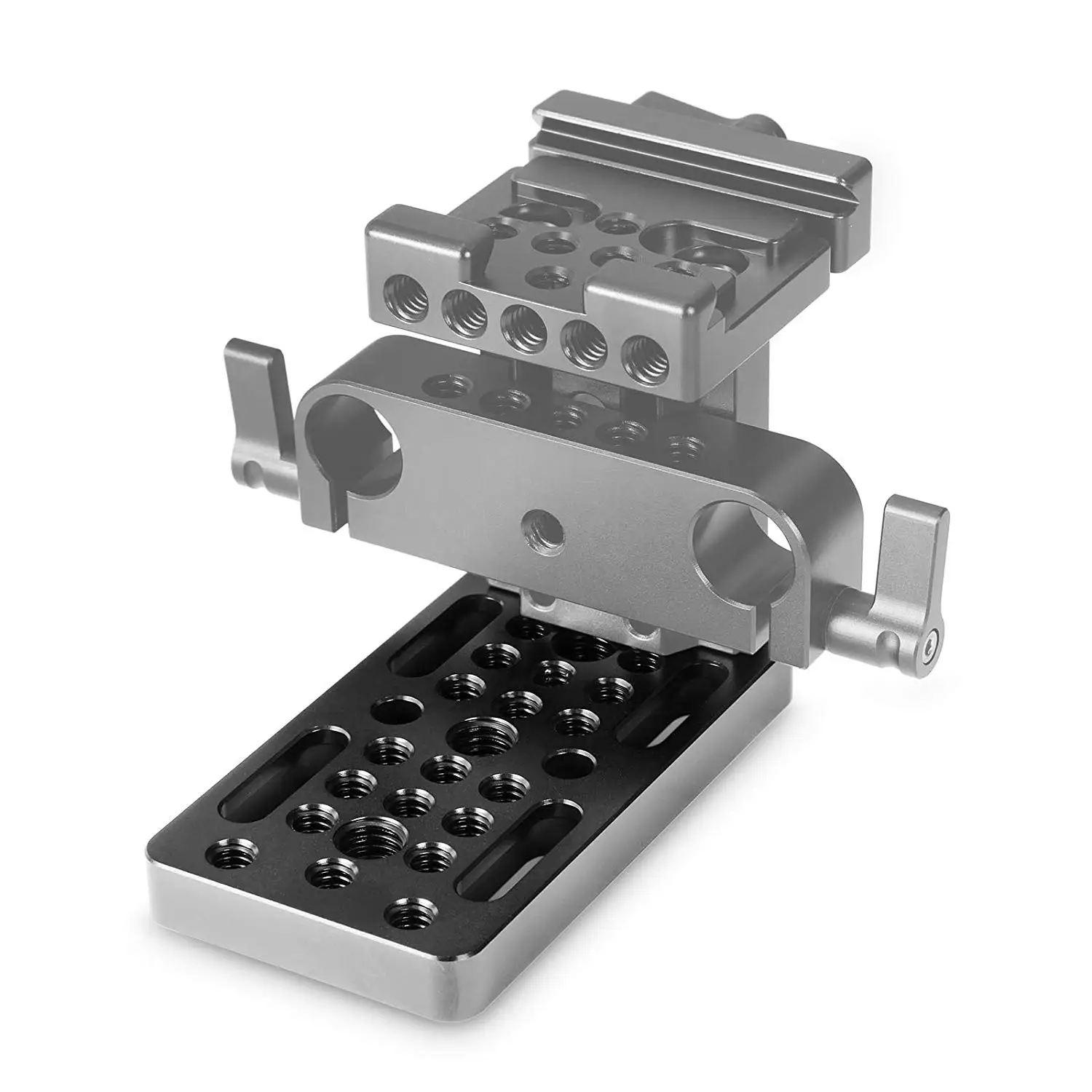 Camera  Cheese Plate with Multiple Threaded Holes - Perfect for smallrig Support System Configuration