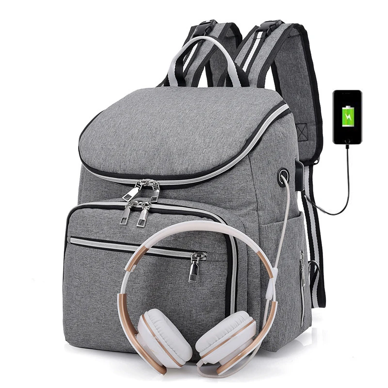 diaper bag backpack with usb