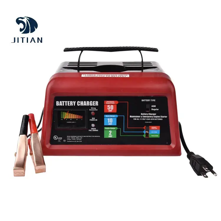 12 Volt 55 Amp Power Converter Car Battery Charger With 3 Type