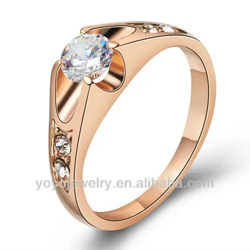 single stone ring design for female