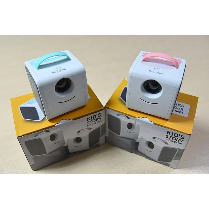 Single-Chip LCD Mini Projector with Front & Rear Projection Lifting Technology