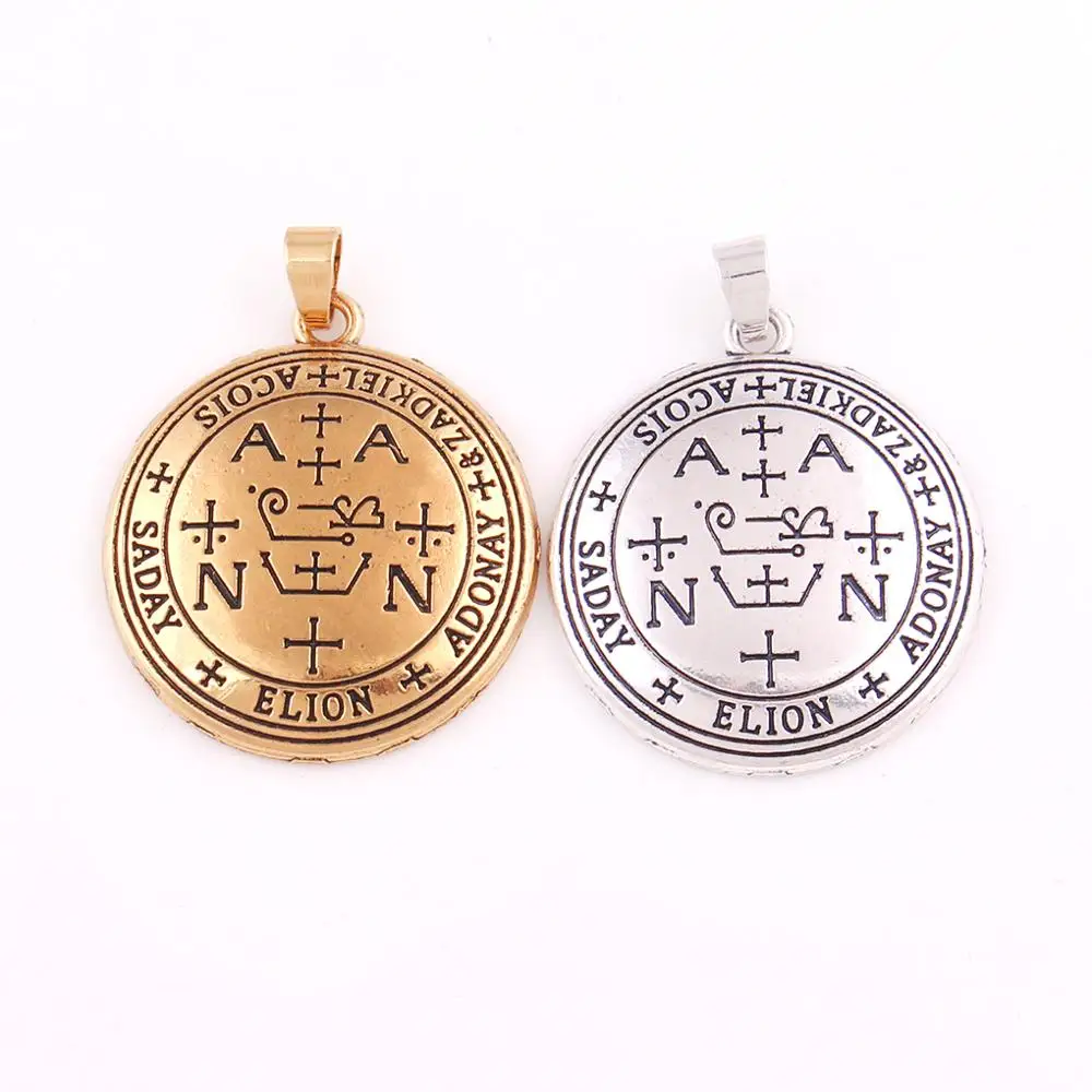 P319 Fashion Jewelry Silver Archangel Zadkiel Talisman Solomon Sigil Of  Zadkiel Angel Pendant - Buy Talisman Solomon,Angel Pendant,Archangel  Zadkiel Talisman Pendant Product on Alibaba.com