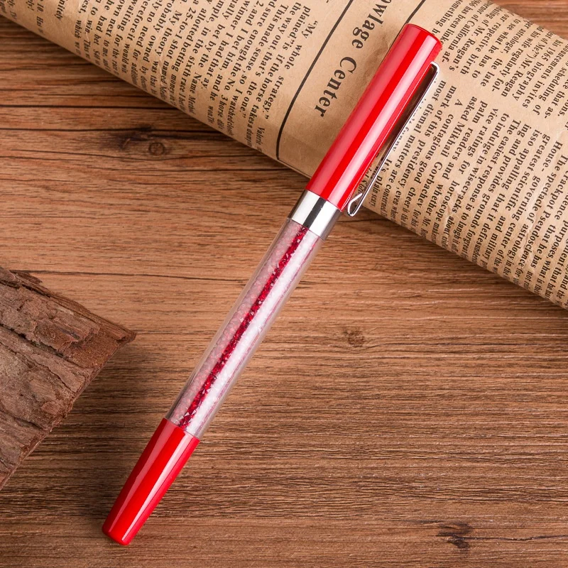 Блестящие ручки с выдвижными гелевыми чернилами