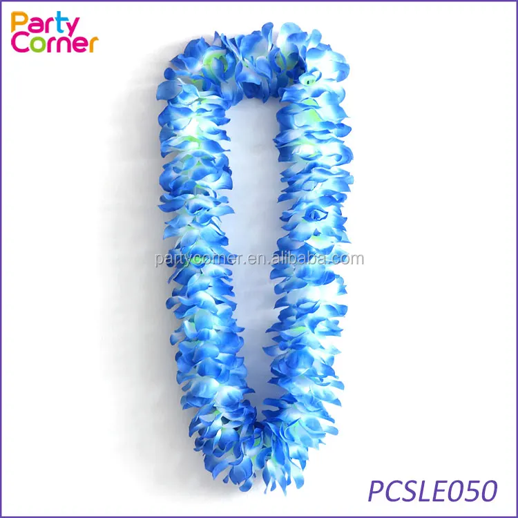 Hawaiian Leis Bracelets Jumbo Silk Flower Party Favor Wedding Party