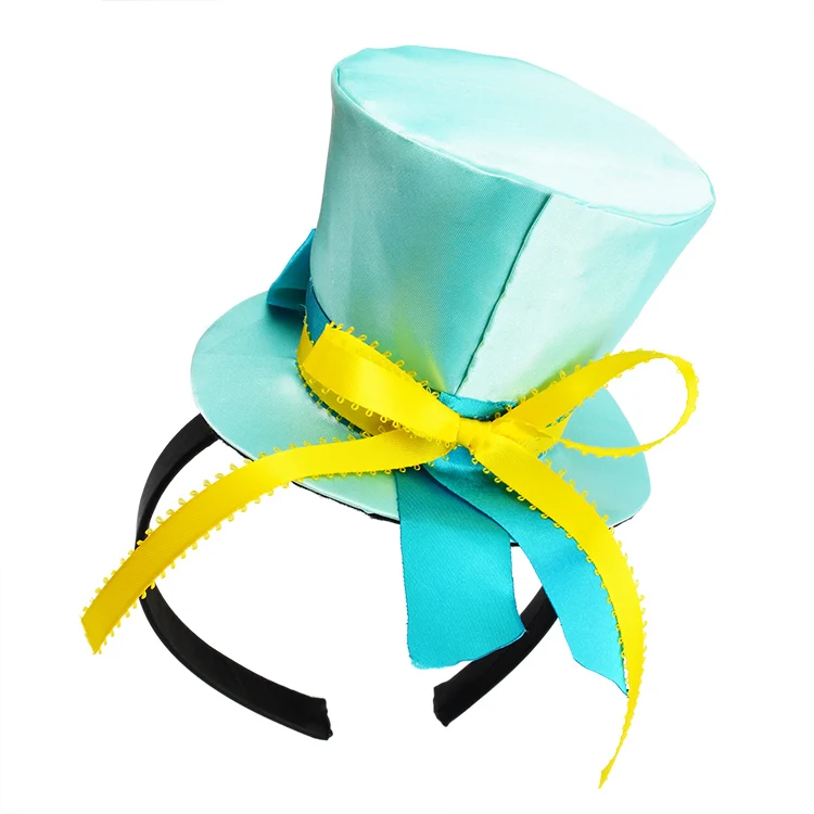 Fashion Customized Size Polyester Designer Women Headband With Mini Hat