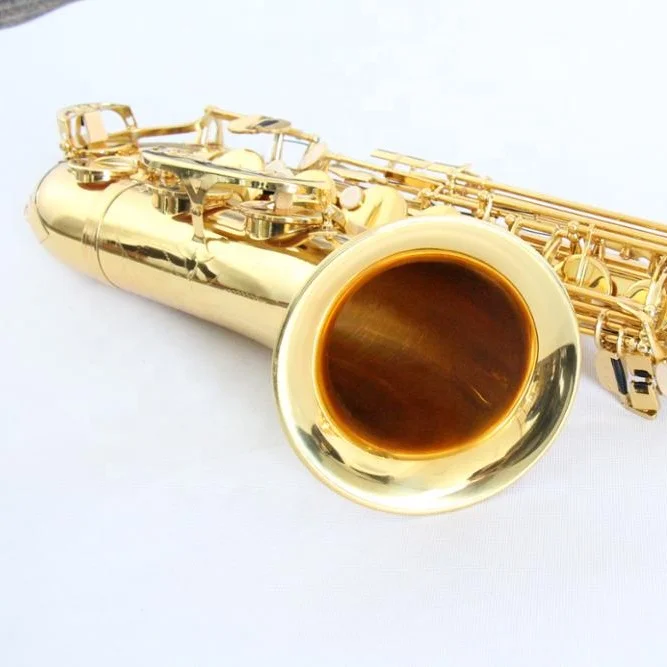 Student Bb Tenor Saxophone Popular Musical Instrument for Beginners and Enthusiasts