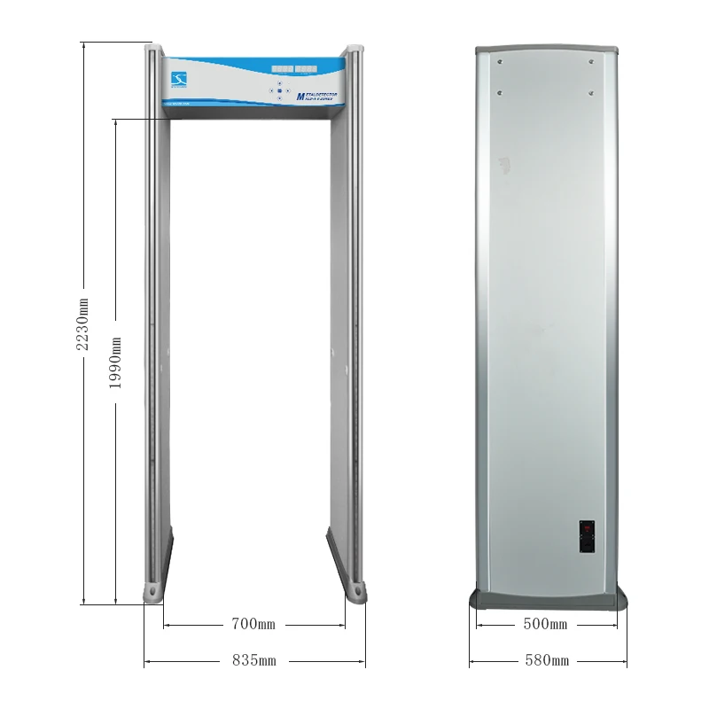 Walkthrough Body Scanner Security Gate