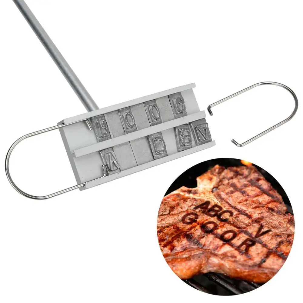 Personalized Steak Brander with three letters