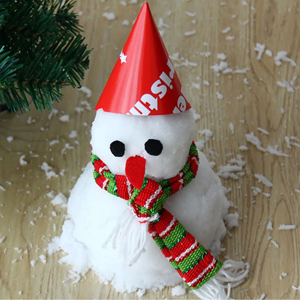 Artificial Snow Polymer Absorbs Water And Expands Suitable For