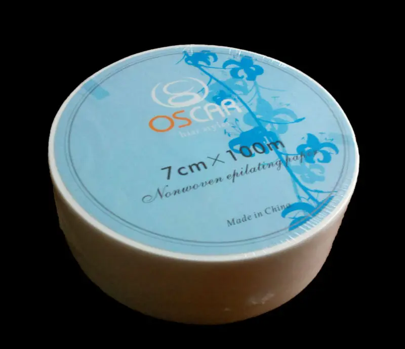 Одноразовый нетканый спанлак для эпиляции рулон восковой полосы для салона