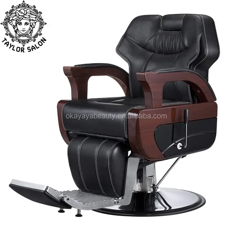 Salon Furniture Barbershop Equipment Hairdressing Chairs Big Pump Vintage  Barber Chair