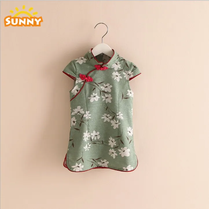 Child Party Wear Frock Qipao Cheongsam Birthday Dress Chinese ...