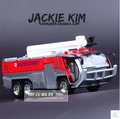 Airport fire truck Firefighting Kids Toy pull back light sound car model 1 32 AVIATION AUTHORITY