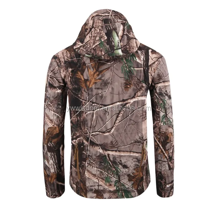 ESDY Hunting Men Camo Jacket Combat Outdoor Waterproof Tactical Softshell Jacket