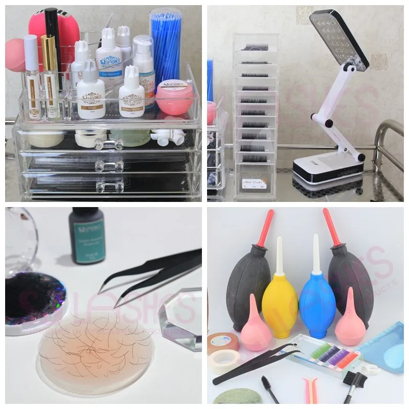 Air Conditioning Blower for Eyelash Extension Rechargeable USB Mini Fan